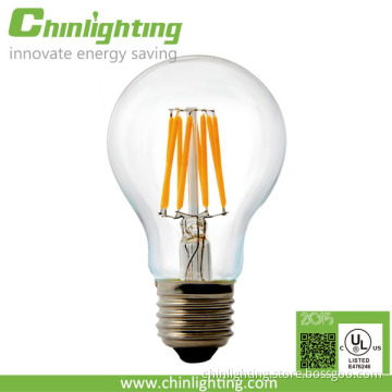 Hot sell!LED Filament Bulb , A19 8w High Brightness Dimmable LED Bulb ,E27 Base LED Bulb